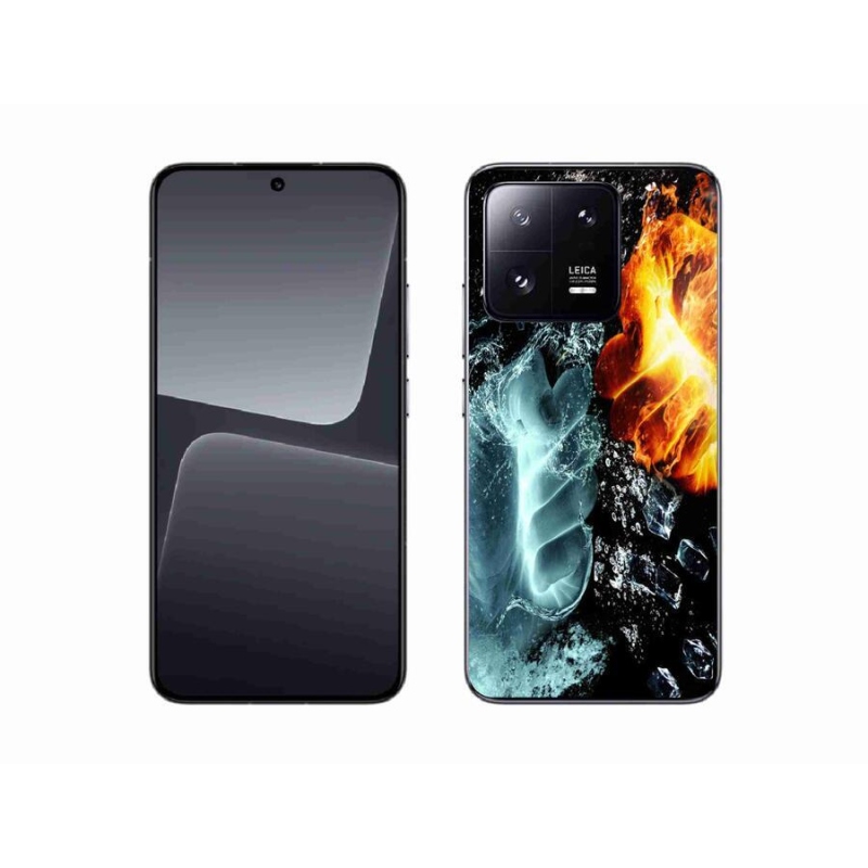 Gél borító mmCase a Xiaomi 13 - víz és tűz számára
