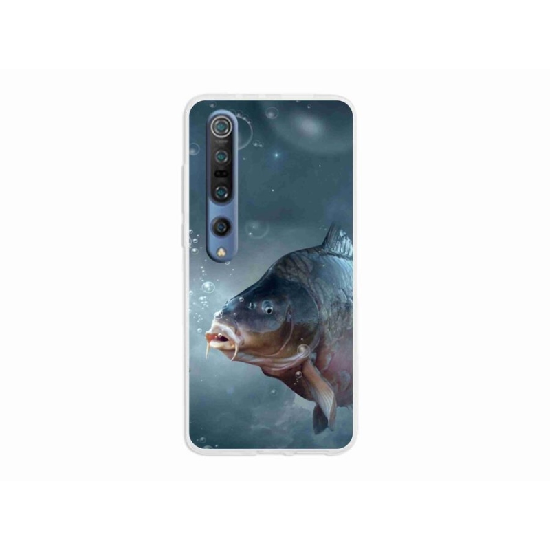 Gél borító mmCase a Xiaomi Mi 10 - ponty és buborékok számára