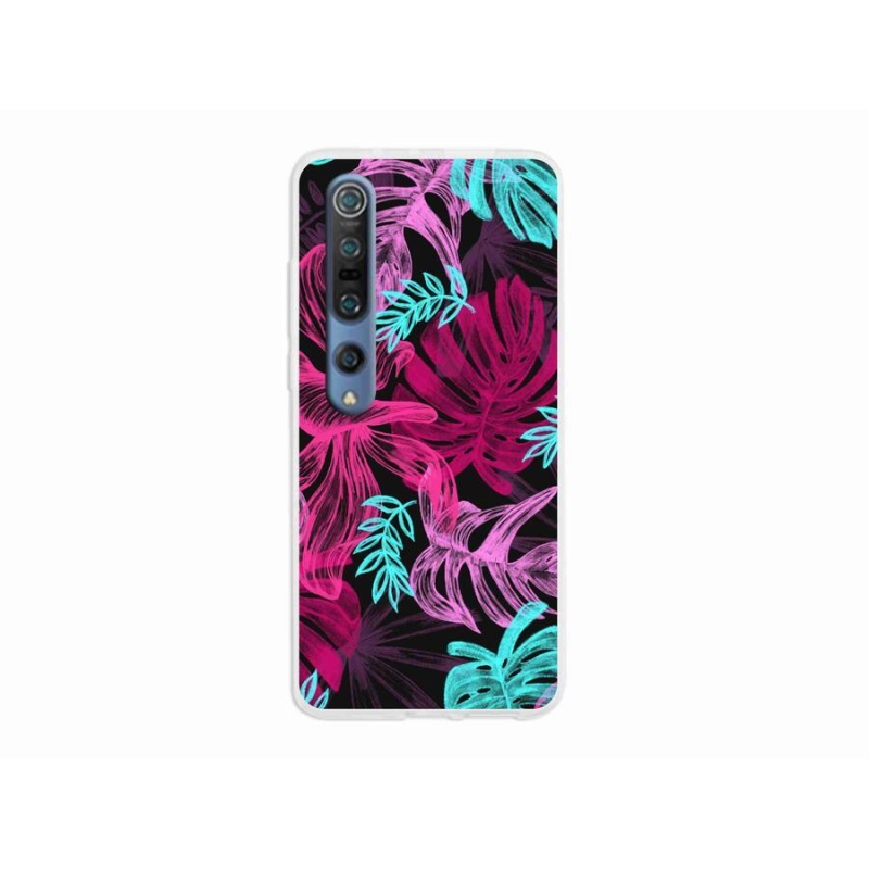 Gél borító mmCase a Xiaomi Mi 10 - virágok 1
