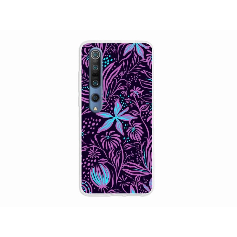Gél borítás mmCase a Xiaomi Mi 10 - virágok 2