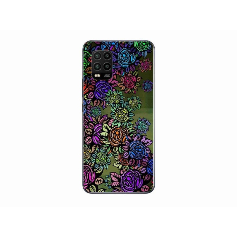 Gél borítás mmCase a Xiaomi Mi 10 Lite készülékhez - virágok 6