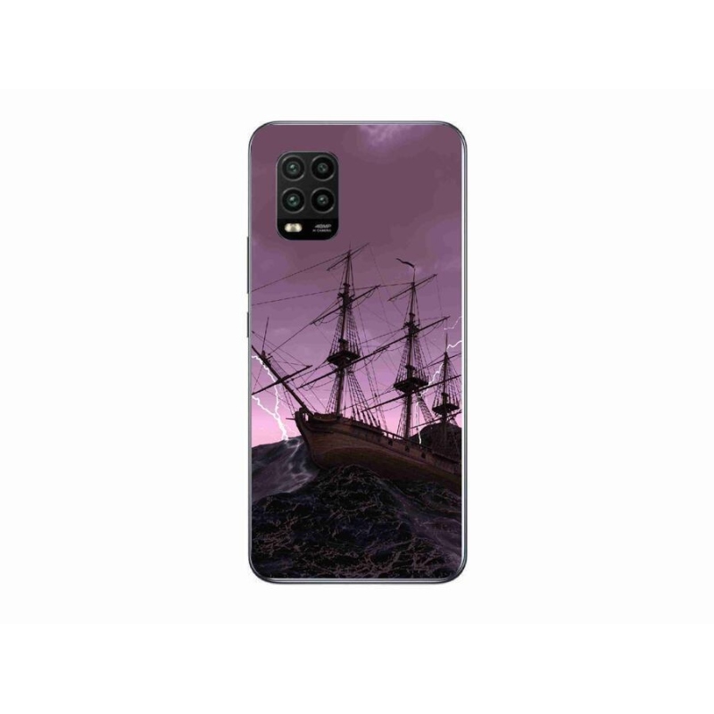 Gél borítás mmCase a Xiaomi Mi 10 Lite számára - hajó a viharban