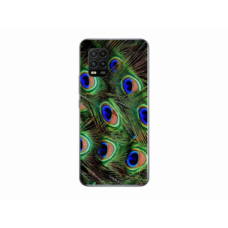 Gél borítás mmCase a Xiaomi Mi 10 Lite készülékhez - pávatoll