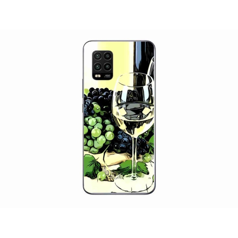 Gél borítás mmCase a Xiaomi Mi 10 Lite készülékhez - pohár bor