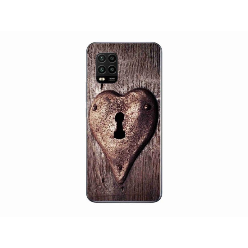 Gél borítás mmCase a Xiaomi Mi 10 Lite készülékhez - szív alakú zár