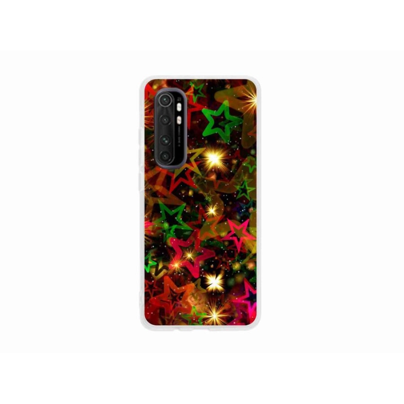 Gél borítás mmCase a Xiaomi Mi 10 Pro számára - színes csillagok