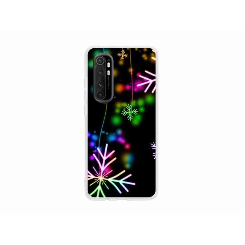 Gél borítás mmCase a Xiaomi Mi 10 Pro készülékhez - színes pelyhekkel