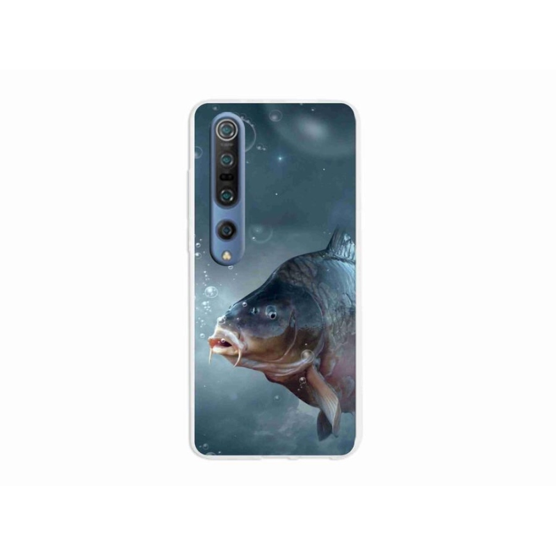 Gél borítás mmCase a Xiaomi Mi 10 Pro számára - ponty és buborékok