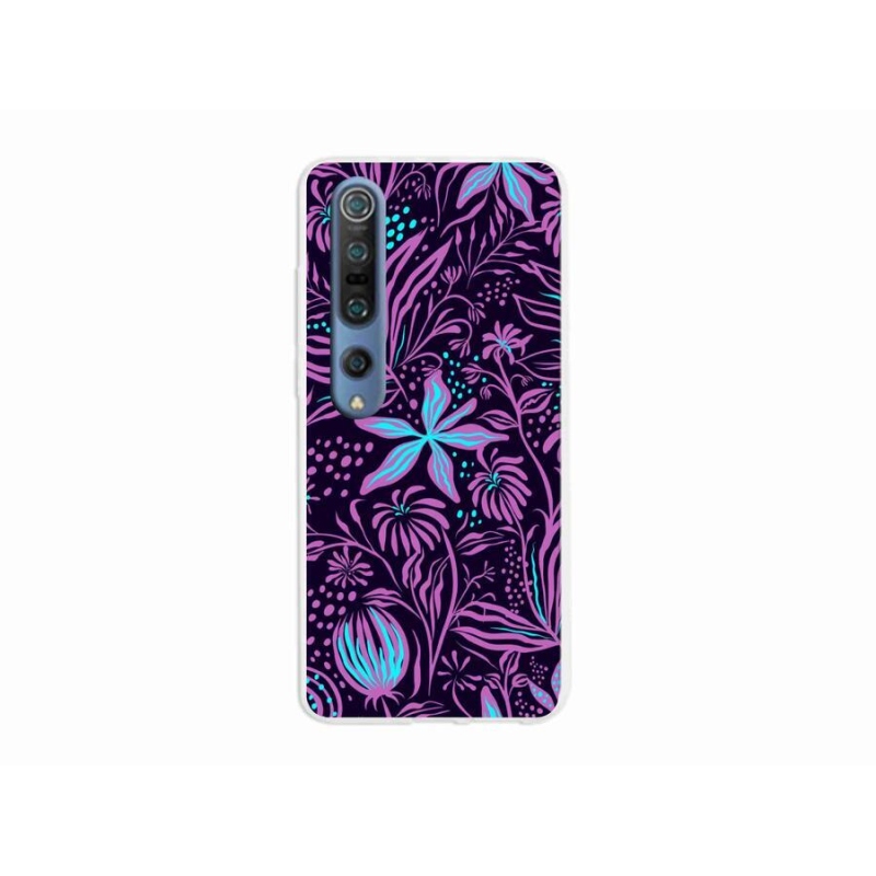 Gél borítás mmCase a Xiaomi Mi 10 Pro készülékhez - virágok 2