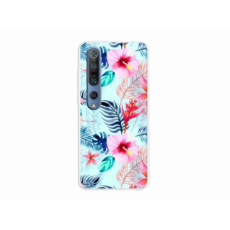 Gél borítás mmCase a Xiaomi Mi 10 Pro számára - virágok