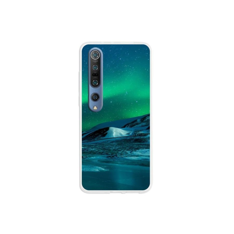 Gél borítás mmCase a Xiaomi Mi 10 Pro készülékhez - sarki fény
