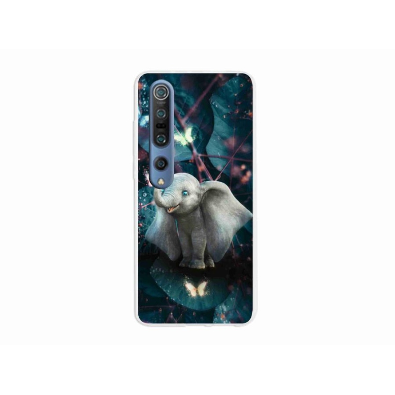 Gél borítás mmCase a Xiaomi Mi 10 Pro számára - aranyos elefánt