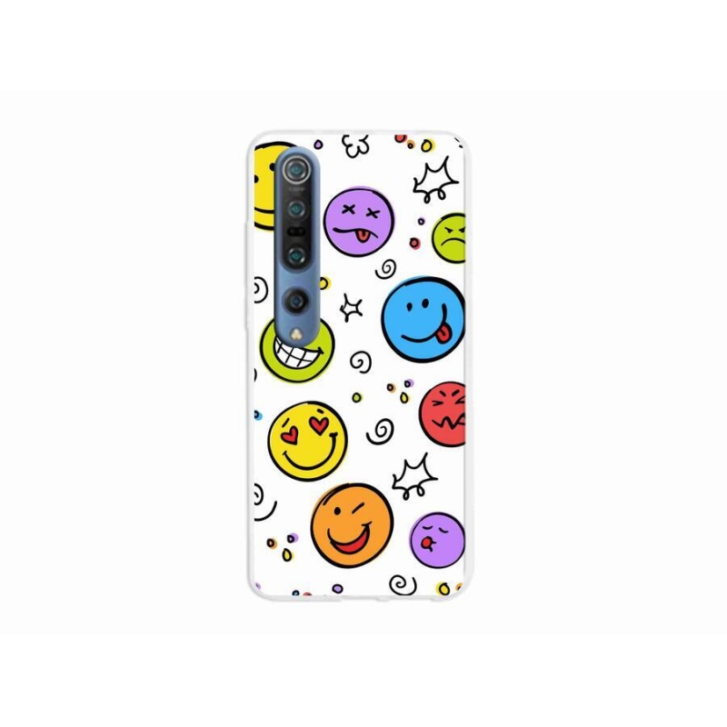 Gél borítás mmCase a Xiaomi Mi 10 Pro készülékhez - smiley-k