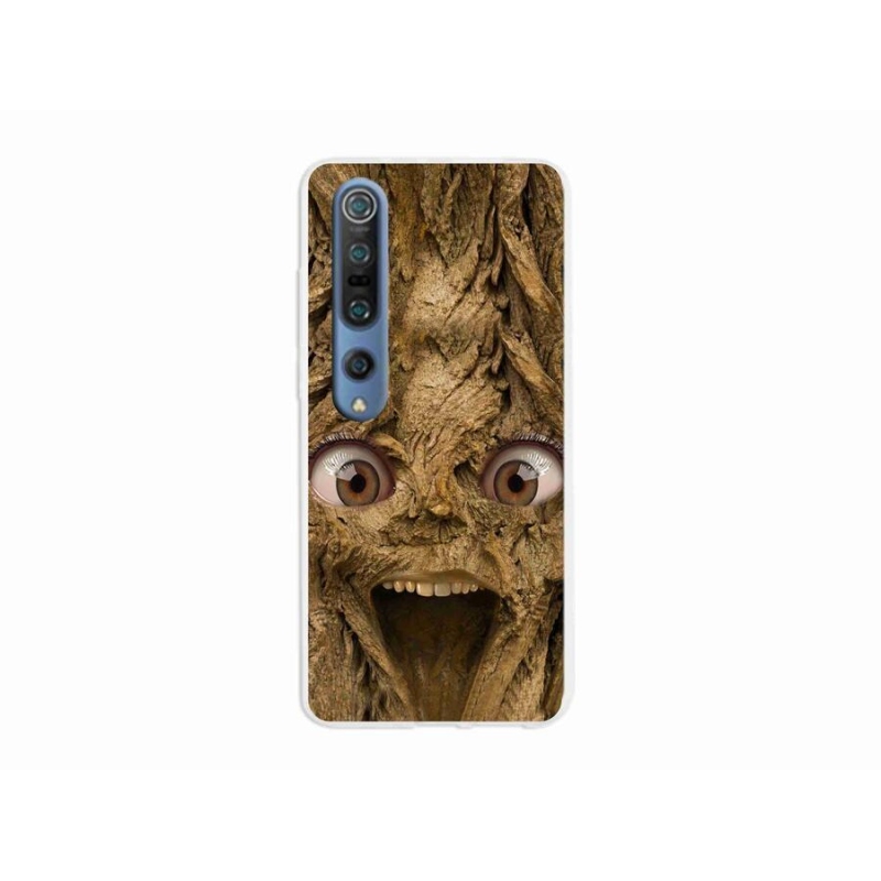 Gél borítás mmCase a Xiaomi Mi 10 Pro számára - vidám fa szemekkel