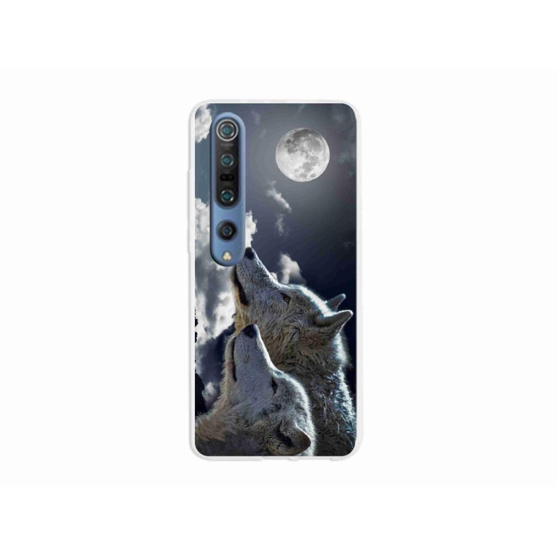 Gél borítás mmCase a Xiaomi Mi 10 Pro készülékhez - farkasok