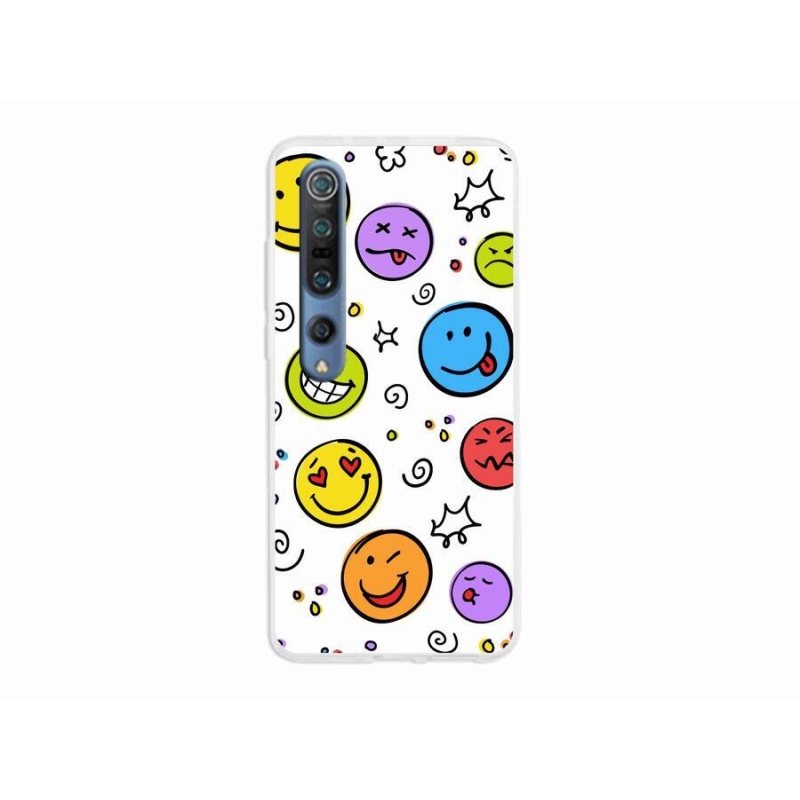 Gél borítás mmCase a Xiaomi Mi 10 készülékhez - smiley-k