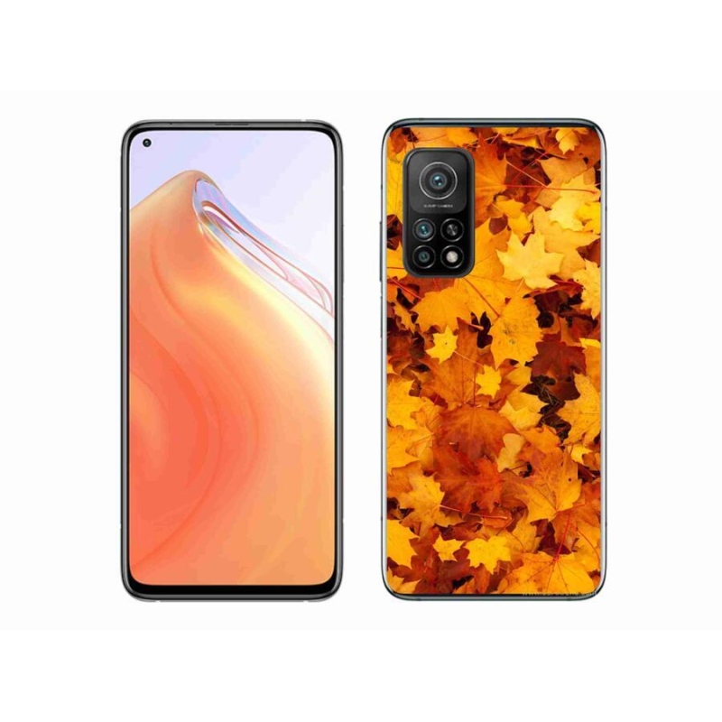Gél borítás mmCase a Xiaomi Mi 10T 5G-hez - juharlevelek