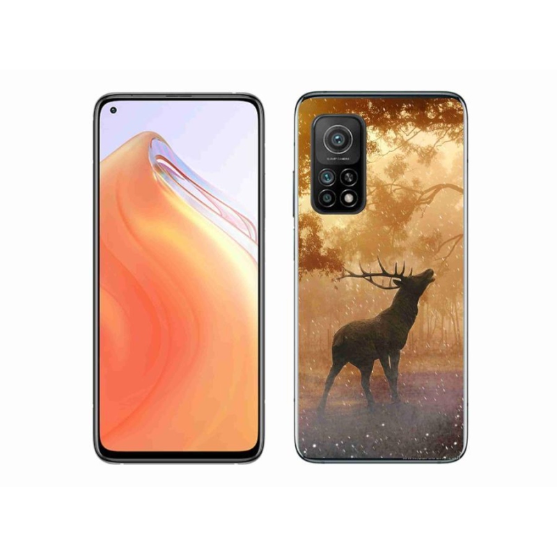Gél borító mmCase a Xiaomi Mi 10T 5G számára - szarvas a vadászaton