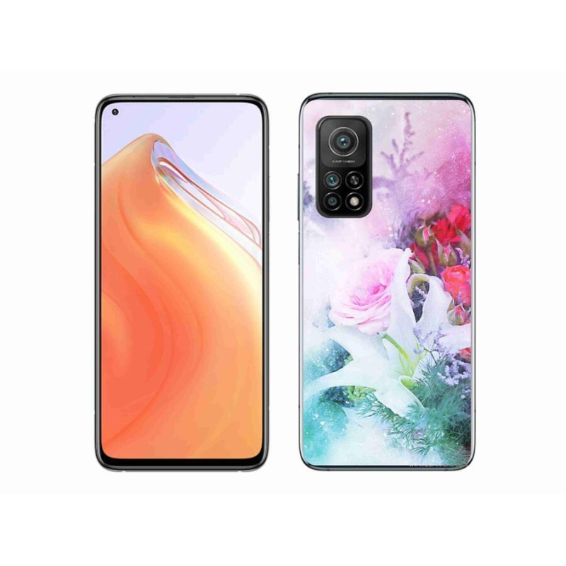 Gél borító mmCase a Xiaomi Mi 10T 5G-hez - virágok 4