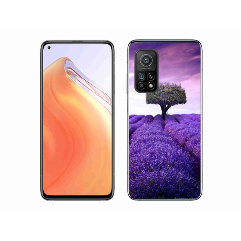 Gél borítás mmCase a Xiaomi Mi 10T 5G számára - levendula rét