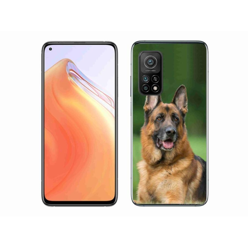 Gél borítás mmCase a Xiaomi Mi 10T 5G számára - Német juhászkutya