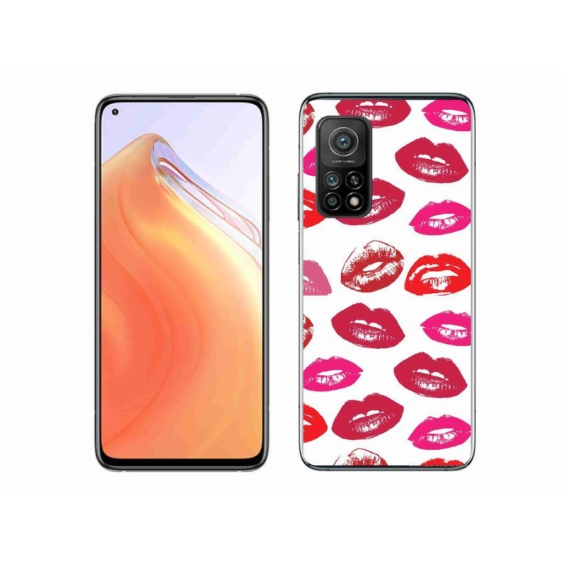 Gél borítás mmCase a Xiaomi Mi 10T 5G számára - ajkak