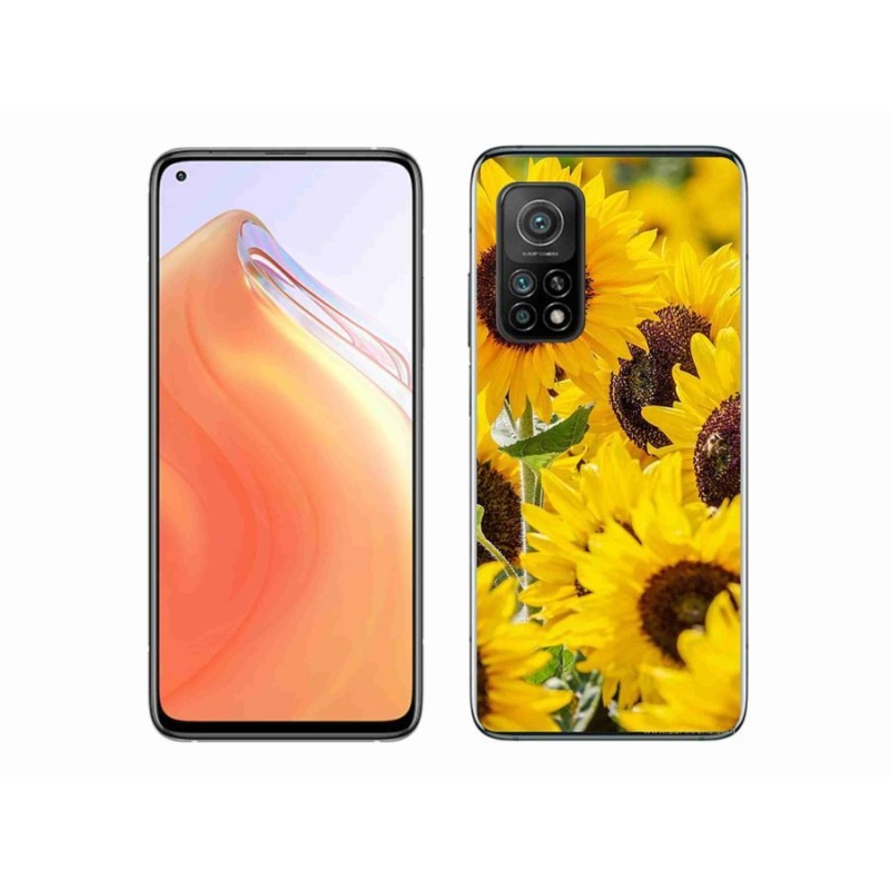 Gél borítás mmCase a Xiaomi Mi 10T 5G számára - Napraforgó