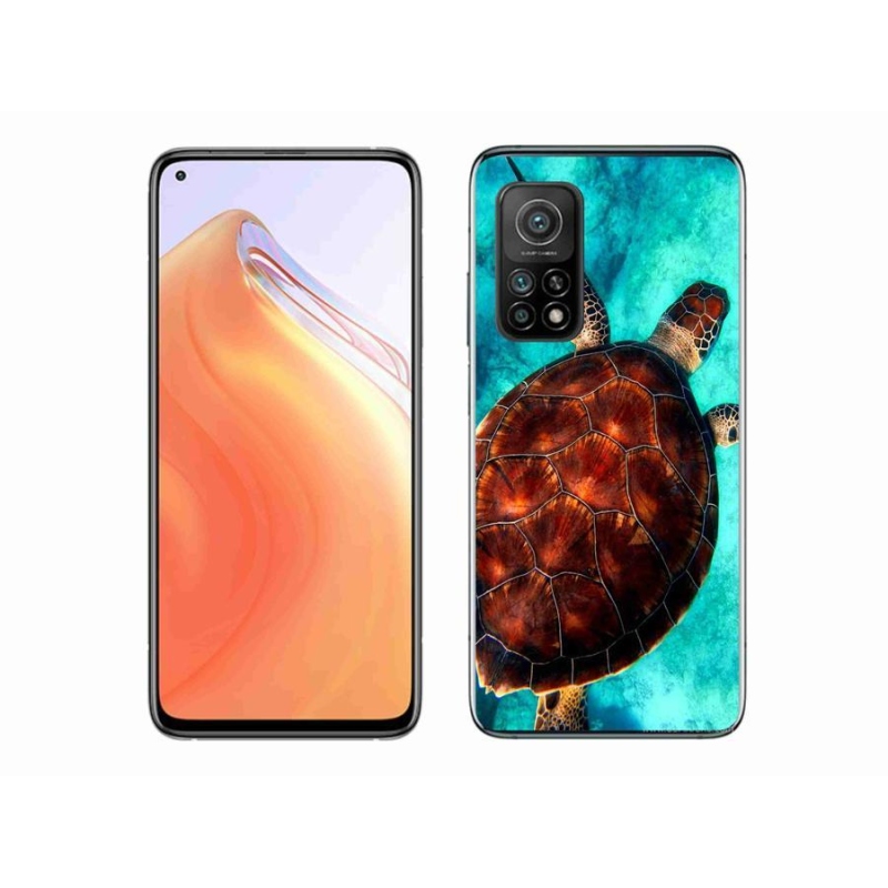 Gél borítás mmCase a Xiaomi Mi 10T 5G számára - teknősbéka