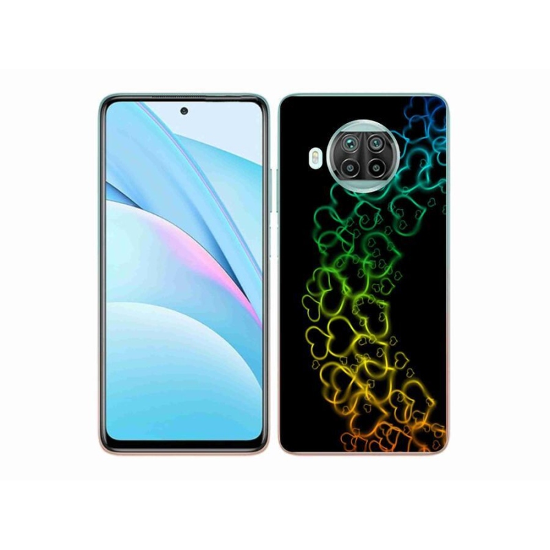 Gél borítás mmCase a Xiaomi Mi 10T Lite 5G-hez - színes szívek