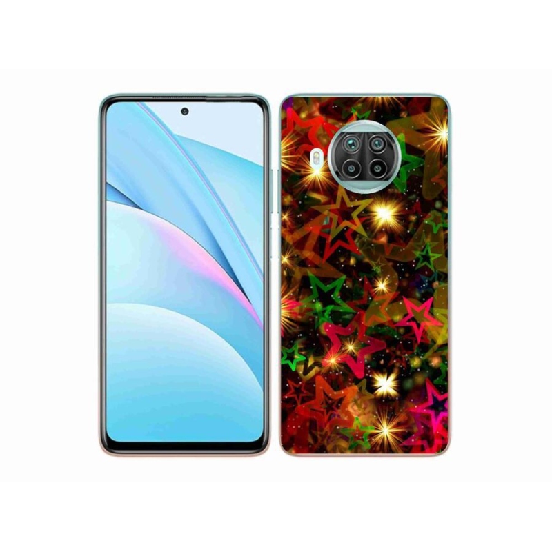 Gél borítás mmCase a Xiaomi Mi 10T Lite 5G számára - színes csillagok