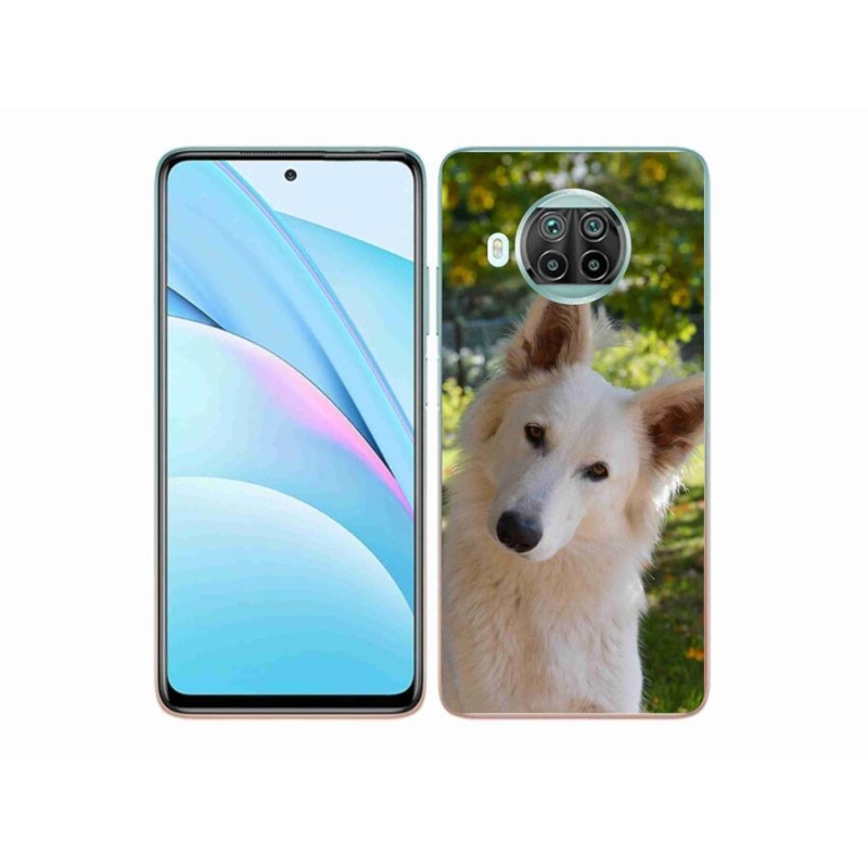 Gél borítás mmCase a Xiaomi Mi 10T Lite 5G-hez - fehér Svájci pásztor 1