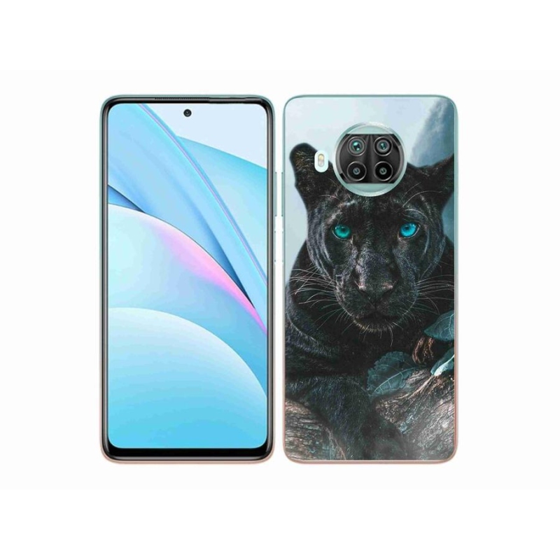 Gél borítás mmCase a Xiaomi Mi 10T Lite 5G-hez - fekete párduc