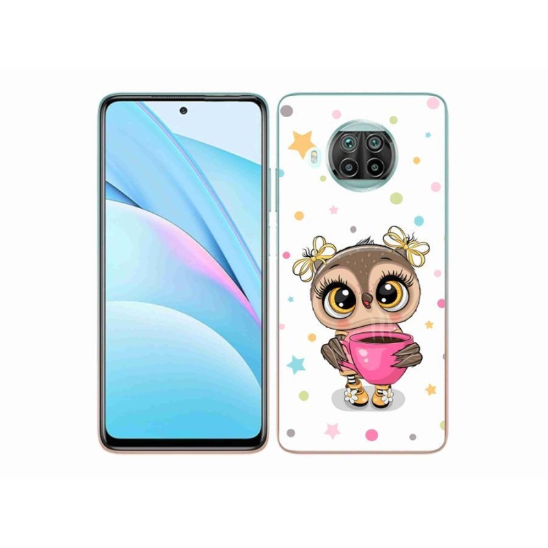 Gél borítás mmCase a Xiaomi Mi 10T Lite 5G számára - rajzfilm bagoly