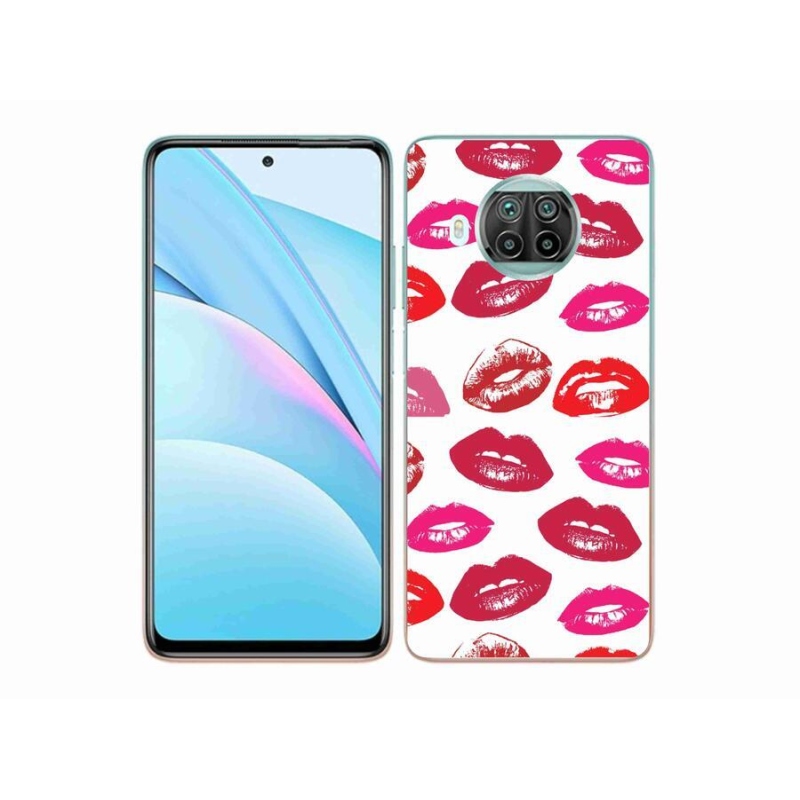 Gél borítás mmCase a Xiaomi Mi 10T Lite 5G számára - ajkak