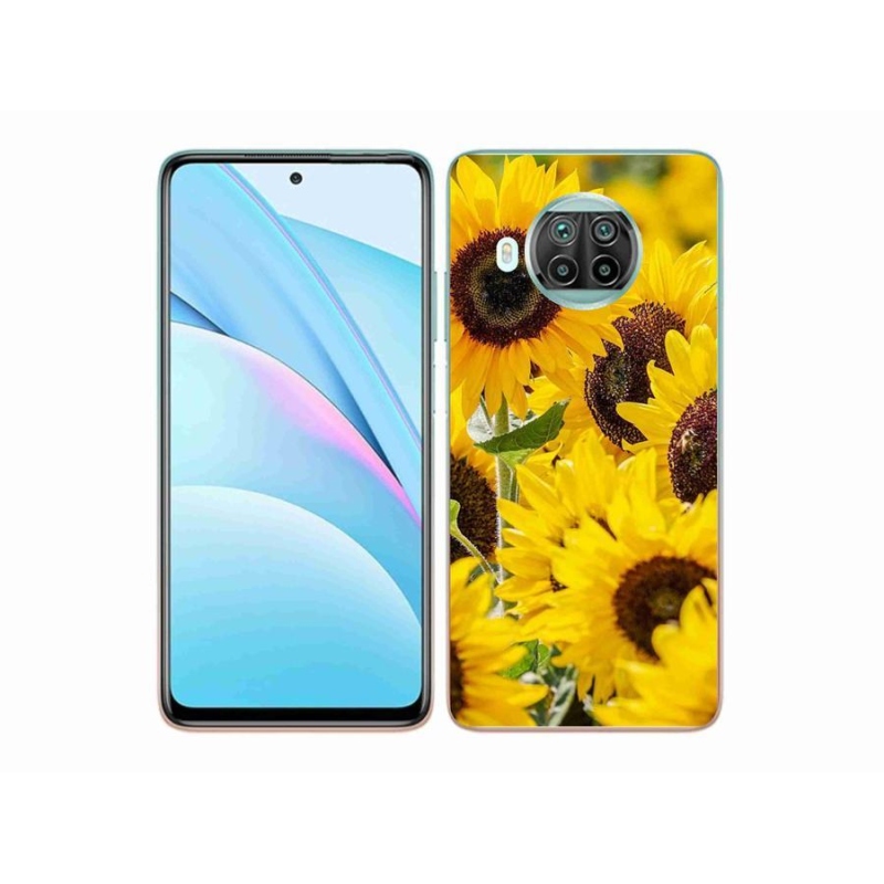 Gél borítás mmCase a Xiaomi Mi 10T Lite 5G számára - Napraforgó