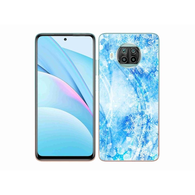 Gél borítás mmCase a Xiaomi Mi 10T Lite 5G számára - hópelyhek
