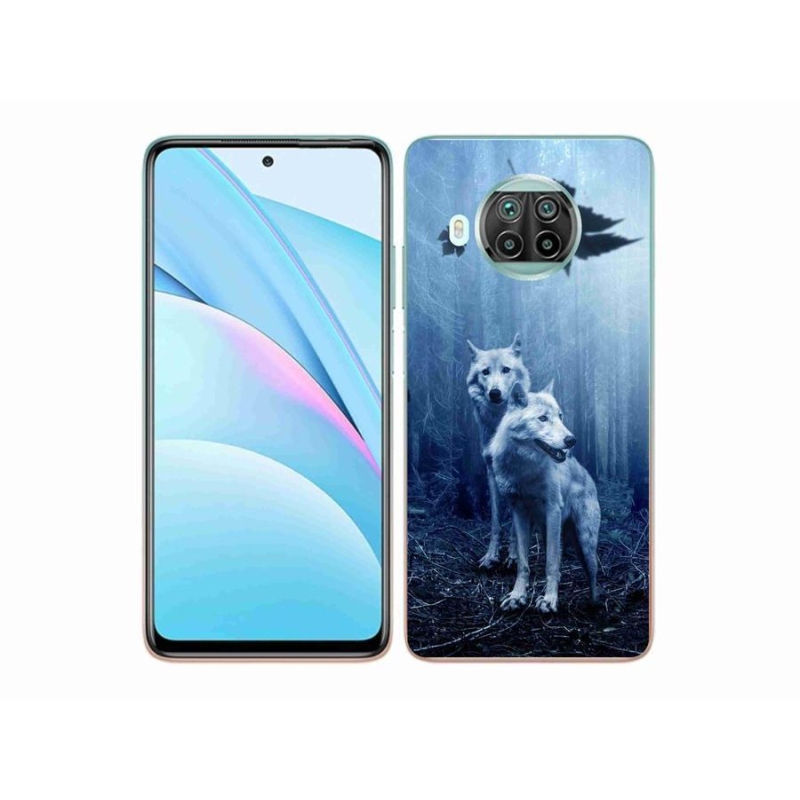 Gél borítás mmCase a Xiaomi Mi 10T Lite 5G számára - farkasok az erdőben