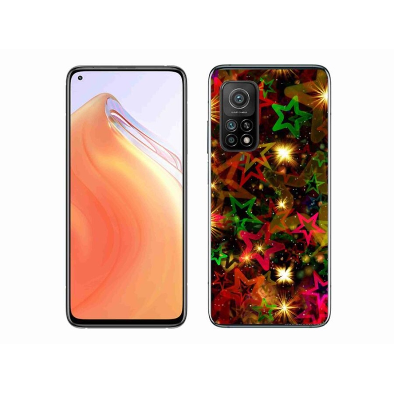 Gél borítás mmCase a Xiaomi Mi 10T Pro 5G-hez - színes csillagok