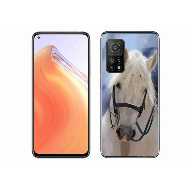 Gél borítás mmCase a Xiaomi Mi 10T Pro 5G-hez - fehér ló