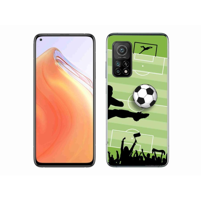 Gél borítás mmCase a Xiaomi Mi 10T Pro 5G-hez - futballpálya 3