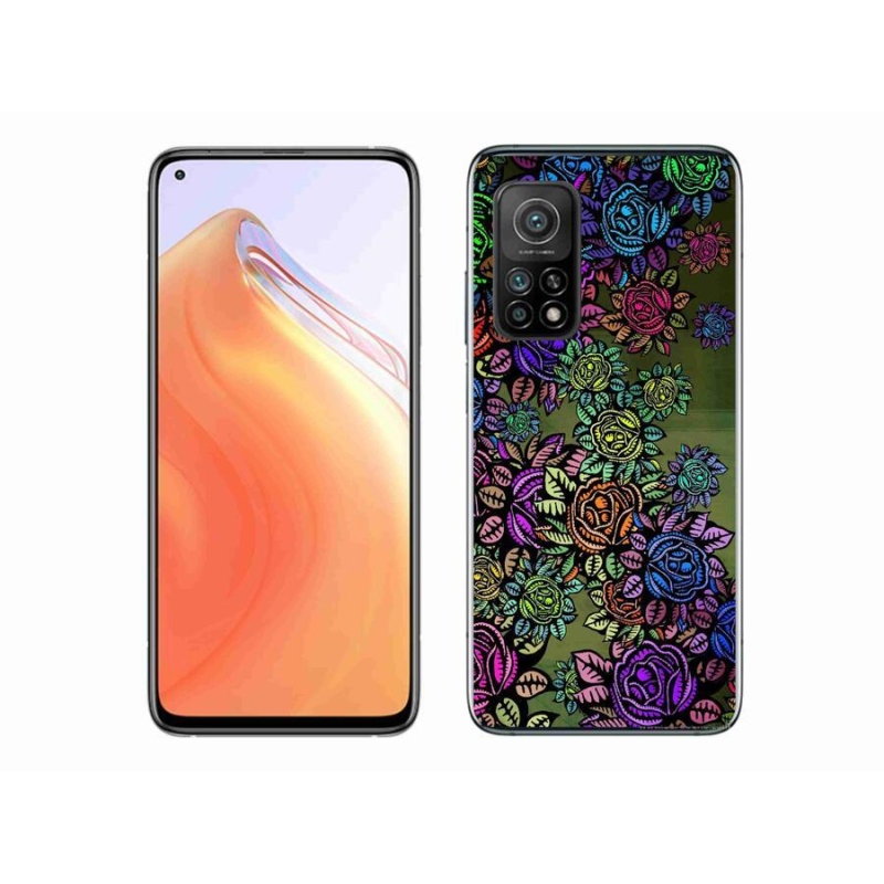 Gél borítás mmCase a Xiaomi Mi 10T Pro 5G-hez - virágok 6