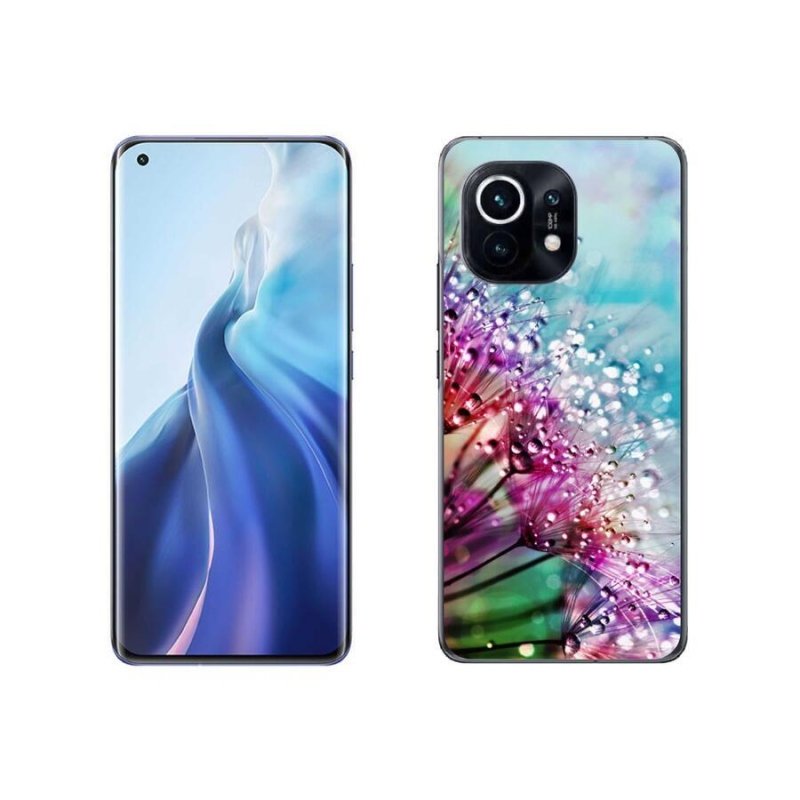 Gél borítás mmCase a Xiaomi Mi 11-hez - színes virágok