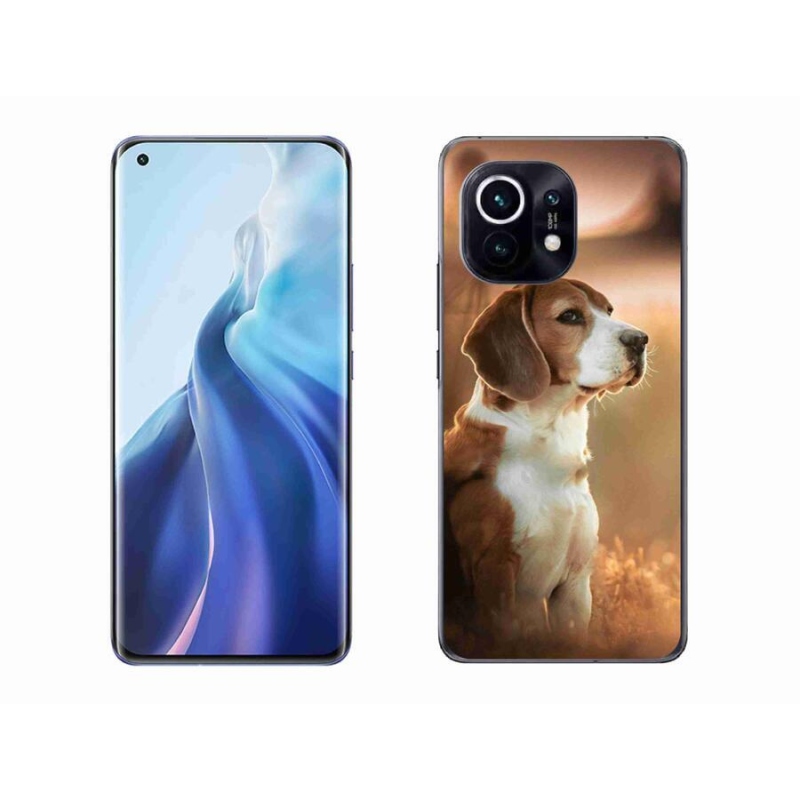 Gél borítás mmCase a Xiaomi Mi 11-hez - bézs színű