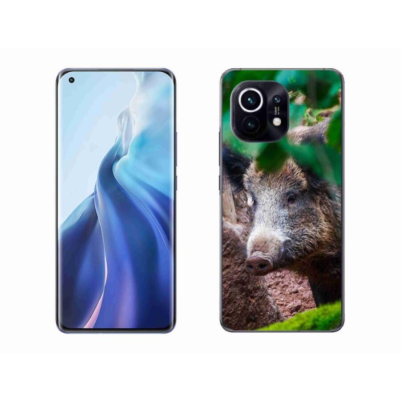 Gél borítás mmCase a Xiaomi Mi 11-hez - vaddisznó