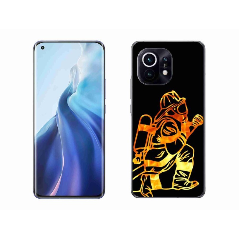 Gél borítás mmCase a Xiaomi Mi 11-hez - tűzoltó 1