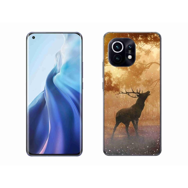 Gél borítás mmCase a Xiaomi Mi 11-hez - szarvas a vadászaton