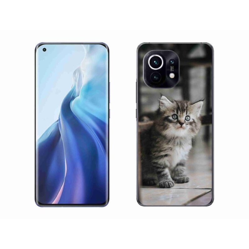 Gél borítás mmCase a Xiaomi Mi 11-hez - cica