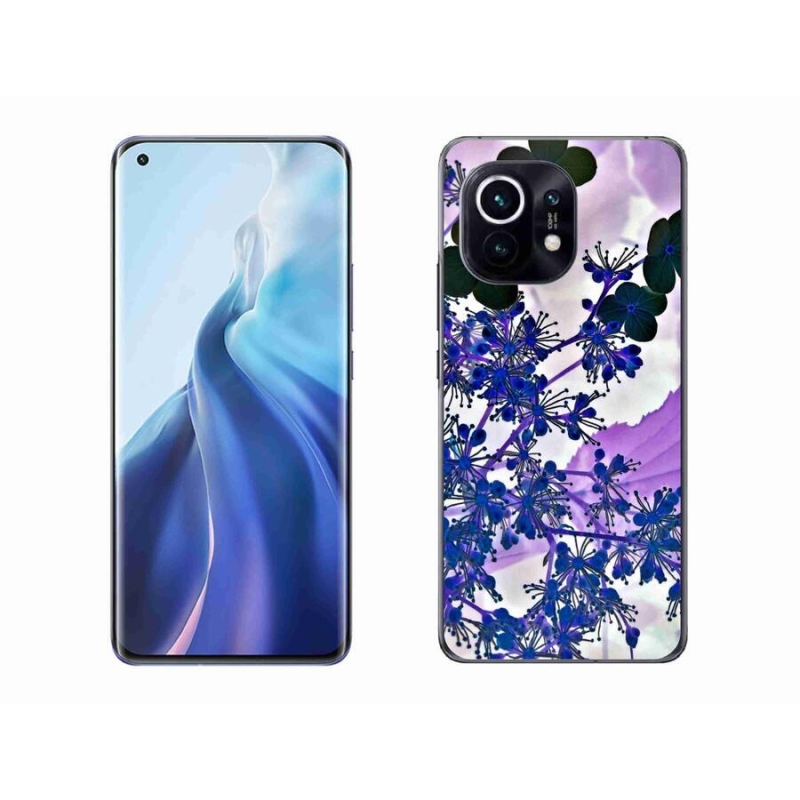 Gél borítás mmCase a Xiaomi Mi 11-hez - hortenzia virág