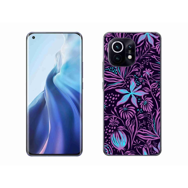 Gél borítás mmCase a Xiaomi Mi 11-hez - virágok 2