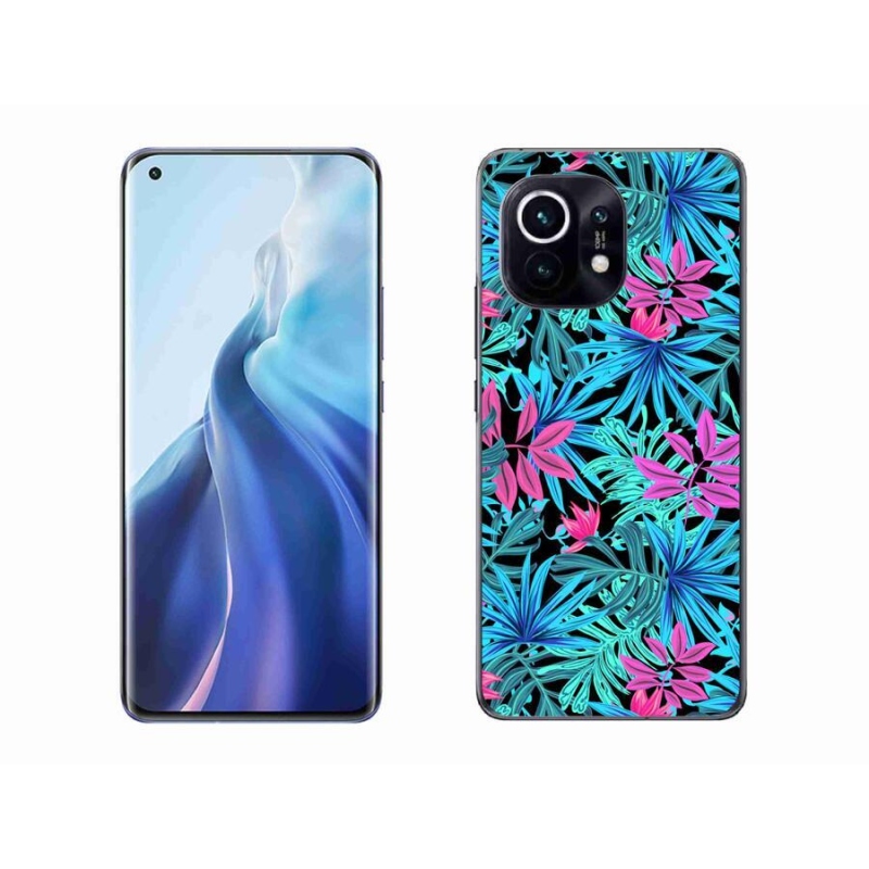 Gél borítás mmCase a Xiaomi Mi 11-hez - virágok 3